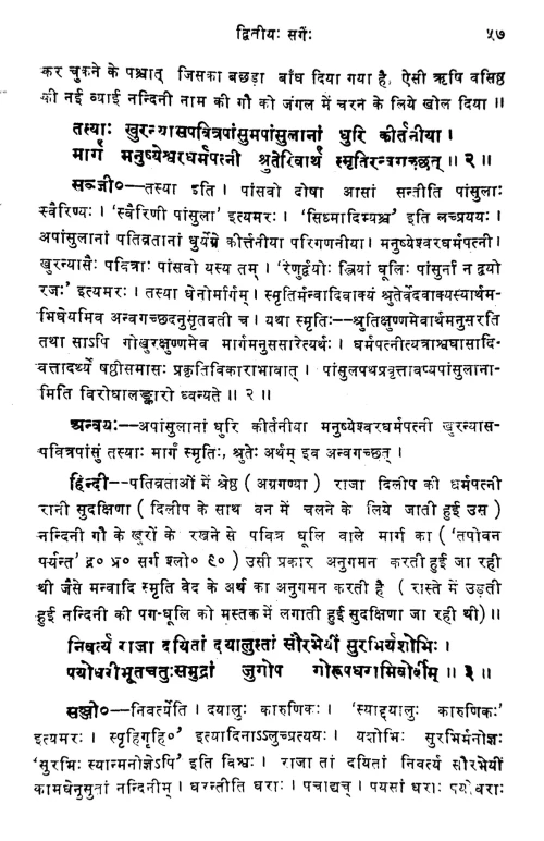 Raghuvamsa Mahakavyam ( KSS 44)